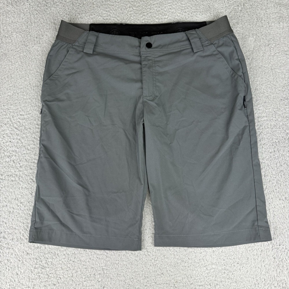 Flylow Shorts Women's Size 14 Gray Stretch Outdoors Hiking‎